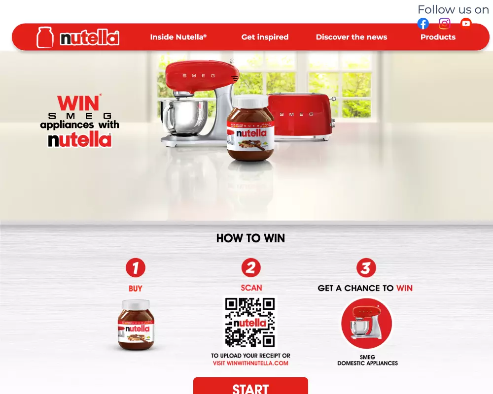 Win w/ Nutella